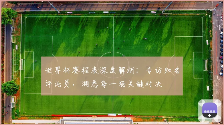 世界杯赛程表深度解析：专访知名评论员，洞悉每一场关键对决